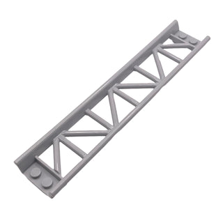 Roller Coaster Straight 16L, Part# 25059 Part LEGO® Light Bluish Gray