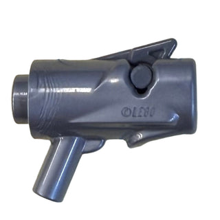 Minifigure, Weapon Gun Mini Blaster / Shooter Part#15391c01 Part LEGO® Flat Silver