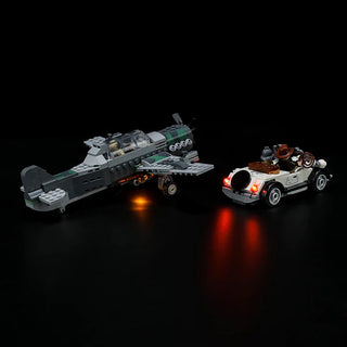 Light Kit For LEGO Fighter Plane Chase, 77012 Light up kit Lightailing