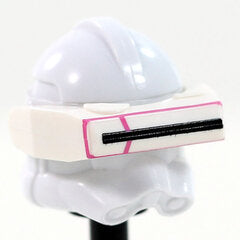 RP2 Detail White Macrobinoculars- CAC Custom Headgear Accessory Clone Army Customs Pink