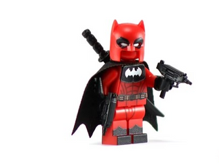 BATPOOL Marvel DC crossover custom printed Minifigure Custom minifigure BigKidBrix