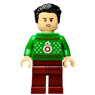 Poe Dameron (Green Christmas Sweater with BB-8), sw1117 Minifigure LEGO® Like New