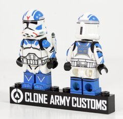 RP2 Blue Rocket Trooper - CAC044 Custom minifigure Clone Army Customs