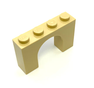 Arch 1x4x2, Part# 6182 Part LEGO® Tan  