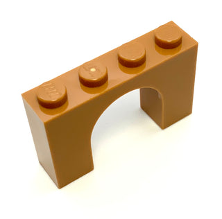 Arch 1x4x2, Part# 6182 Part LEGO® Medium Nougat  