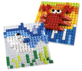A World of LEGO Mosaic 9 in 1, 6163 Building Kit LEGO®
