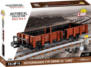 COBI Guterwagen TYP OMMR 32 "Linz" Train Car : Set #6285 Cobi Kit Cobi Toys
