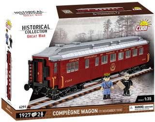 COBI Compiègne Wagon (11 November 1918) Train Car : Set #6291 Cobi Kit Cobi Toys
