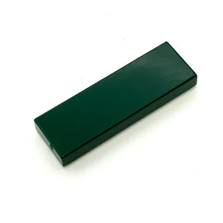 Tile 1x3, Part# 63864 Part LEGO® Dark Green 1 Part