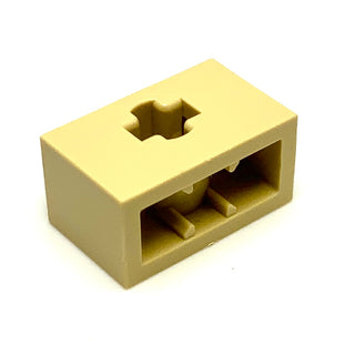 Technic, Brick 1x2 with Axle Hole (+ Shape) and Inside Side Supports, Part# 32064c Part LEGO®   