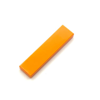 Tile 1x4, Part# 2431 Part LEGO® Orange 1 Part