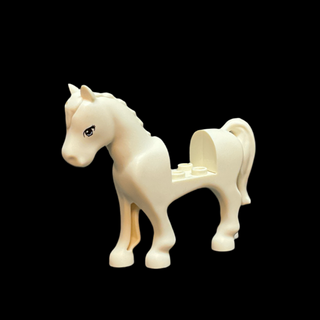 Horse with Bright Light Blue Eyes and 3 Black Eyelashes LEGO® Animals LEGO®