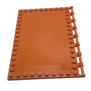 Tile, Modified 10x16 with Studs on Edges and Bar Handles, Part# 69934 Part LEGO® Dark Orange Very Good