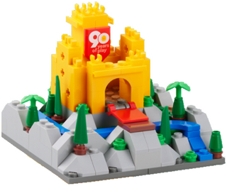 90th Anniversary Mini Castle, 6426244 Building Kit LEGO®