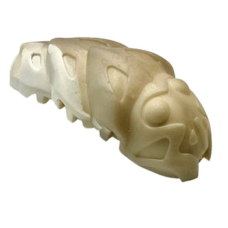 Bionicle Rahkshi Kraata Stage 2 with Marbled Pattern, Part# kraata2 Part LEGO® Pearl Light Gray (White Tail)