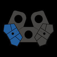 ARC Pauldron Single Blue- CAC Custom Body Wear Clone Army Customs