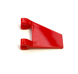 Flag 2x2 Trapezoid, Part# 44676 Part LEGO® Red