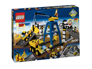 Highway Construction, 6600-2 Building Kit LEGO®