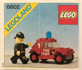 Fire Unit 1, 6602-1 Building Kit LEGO®