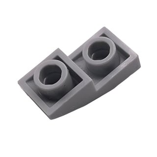 Slope, Curved 2 x 1 x 2/3 Inverted, Part# 24201 Part LEGO® Light Bluish Gray