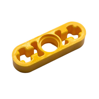 Technic, Liftarm Thin 1x3 - Axle Holes, Part# 6632 Part LEGO® Yellow