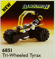 Tri-Wheeled Tyrax, 6851 Building Kit LEGO®
