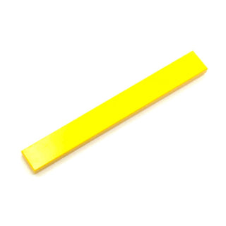 Tile 1x8, Part# 4162 Part LEGO® Yellow 1 Part