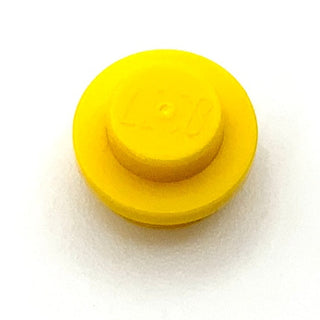 Plate Round 1x1, Part# 4073 Part LEGO® Yellow