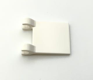 Flag 2x2 Square, Part# 2335 Part LEGO® White