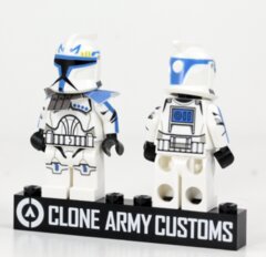CW-P1 Captain Rex- CAC Custom minifigure Clone Army Customs