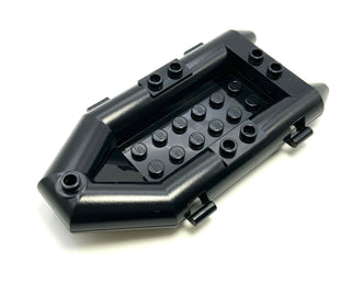Boat, Small Rubber Raft, Part# 30086c01 Part LEGO® Black Very Good