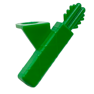 Minifigure Arrow Quiver with 2 Arrows, Part# 4498 Part LEGO® Green Very Good