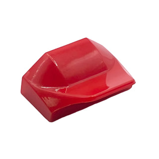 Slope, Curved 1 x 2 x 2/3 Wing End, Part# 47458 Part LEGO® Red