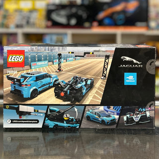 Formula E Panasonic Jaguar Racing GEN2 Car & Jaguar I-PACE eTROPHY, 76898-1 Building Kit LEGO®
