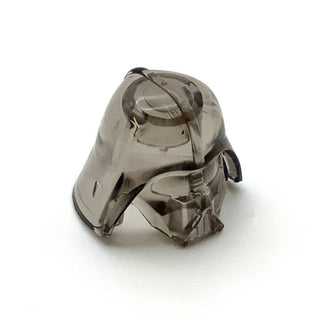 Minifigure Headgear Helmet, Darth Vader Type 2 Top, Part# 19916 Part LEGO® Prototype Trans-Black