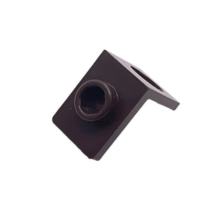 Minifigure Neck Bracket with Back Stud (Thick Back wall), Part# 28974 Part LEGO® Dark Brown