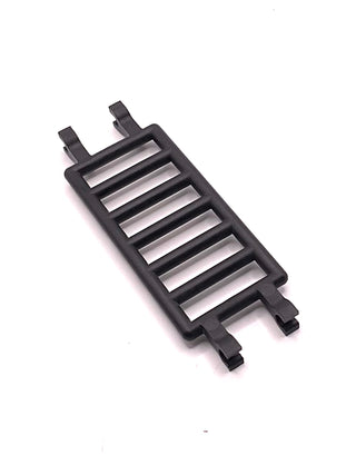 Bar 7x3 with 4 Clips (Ladder), Part# 30095 Part LEGO® Black
