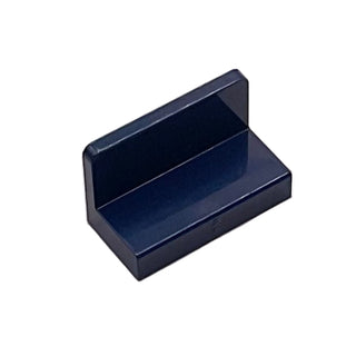 Panel 1 x 2 x 1 with Rounded Corners, Part# 4865b Part LEGO® Dark Blue