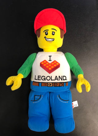 I Heart LEGOLAND® Boy Minifigure Plush, 335560 Gear LEGO®
