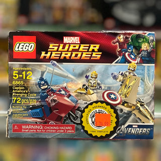 Captain America's Avenging Cycle, 6865 Building Kit LEGO®