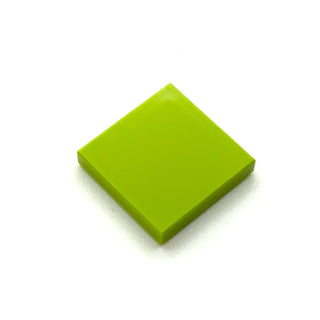 Tile 2x2, Part# 3068 Part LEGO® Lime 1 Part
