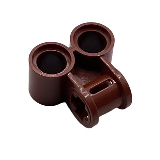 Technic, Axle and Pin Connector Perpendicular Double, Part# 32291 Part LEGO® Reddish Brown