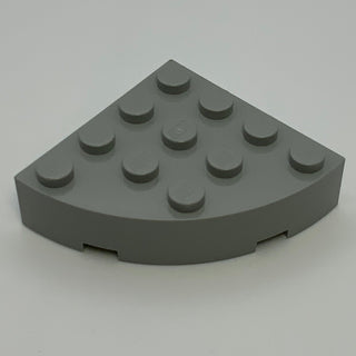Brick Round Corner 4x4 Full Brick, Part# 2577 Part LEGO® Light Gray  