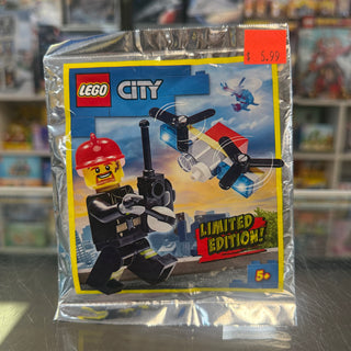 Fireman with Drone foil pack, 952002 Building Kit LEGO®