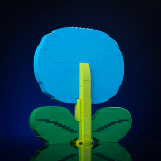 Ice Flower Life-Sized Sculpture Building Kit Bricker Builds