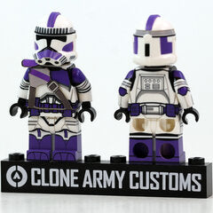 RP2 Shock Purple Trooper - CAC080 Custom minifigure Clone Army Customs