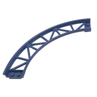 Roller Coaster Curve, 90 Degrees, Part# 25061 Part LEGO® Dark Blue