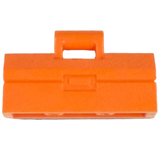 Minifigure Utensil Toolbox Part# 98368 Part LEGO® Orange