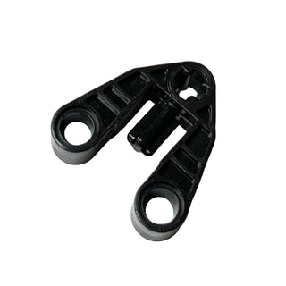 Technic, Axle and Pin Connector 3 x 3 with Axle, 2 Pin Holes and Axle Hole, Part# 58177 Part LEGO® Black
