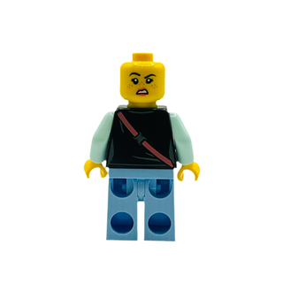 Parker L. Jackson - Black Top with Headphones, hs046 Minifigure LEGO®